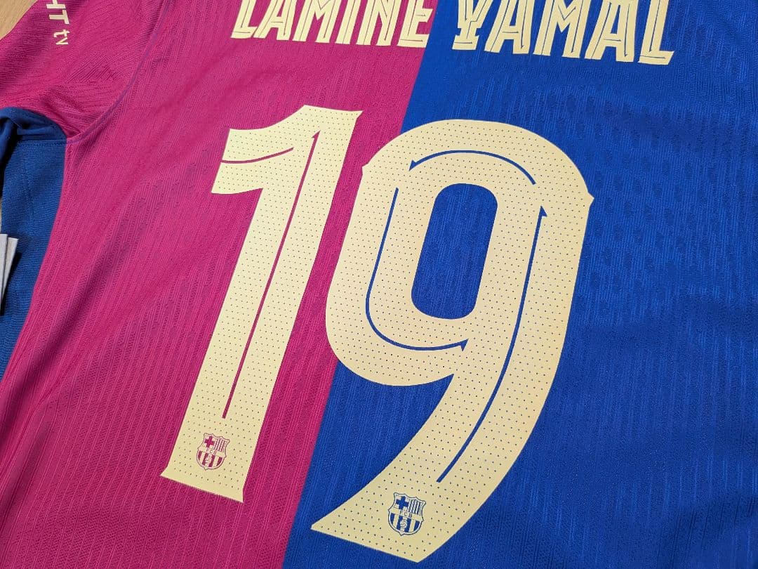 【ヤマル伝説①】バルセロナ スペインスーパーカップ決勝戦仕様　メッシ　ロナウド