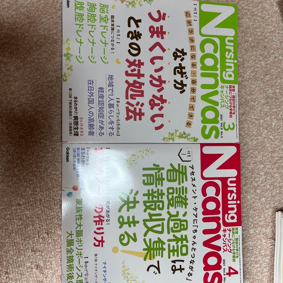NursingCanvas2021年１月から12月号