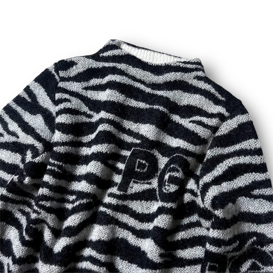 0 パーリーゲイツ 日本製 モヘヤ混 ハイネック 長袖 ニット セーター