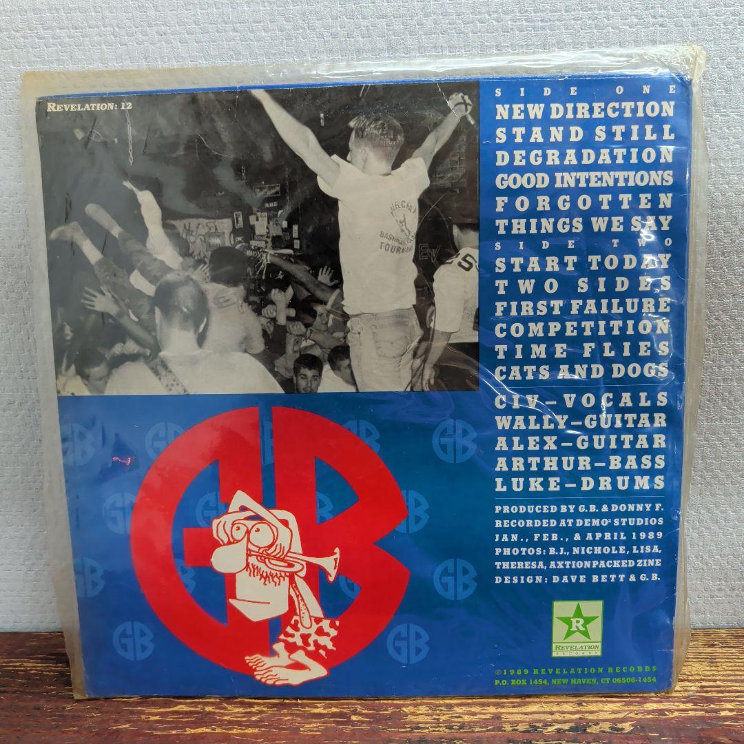 Gorilla Biscuits Start Today 1989年 初期プレス