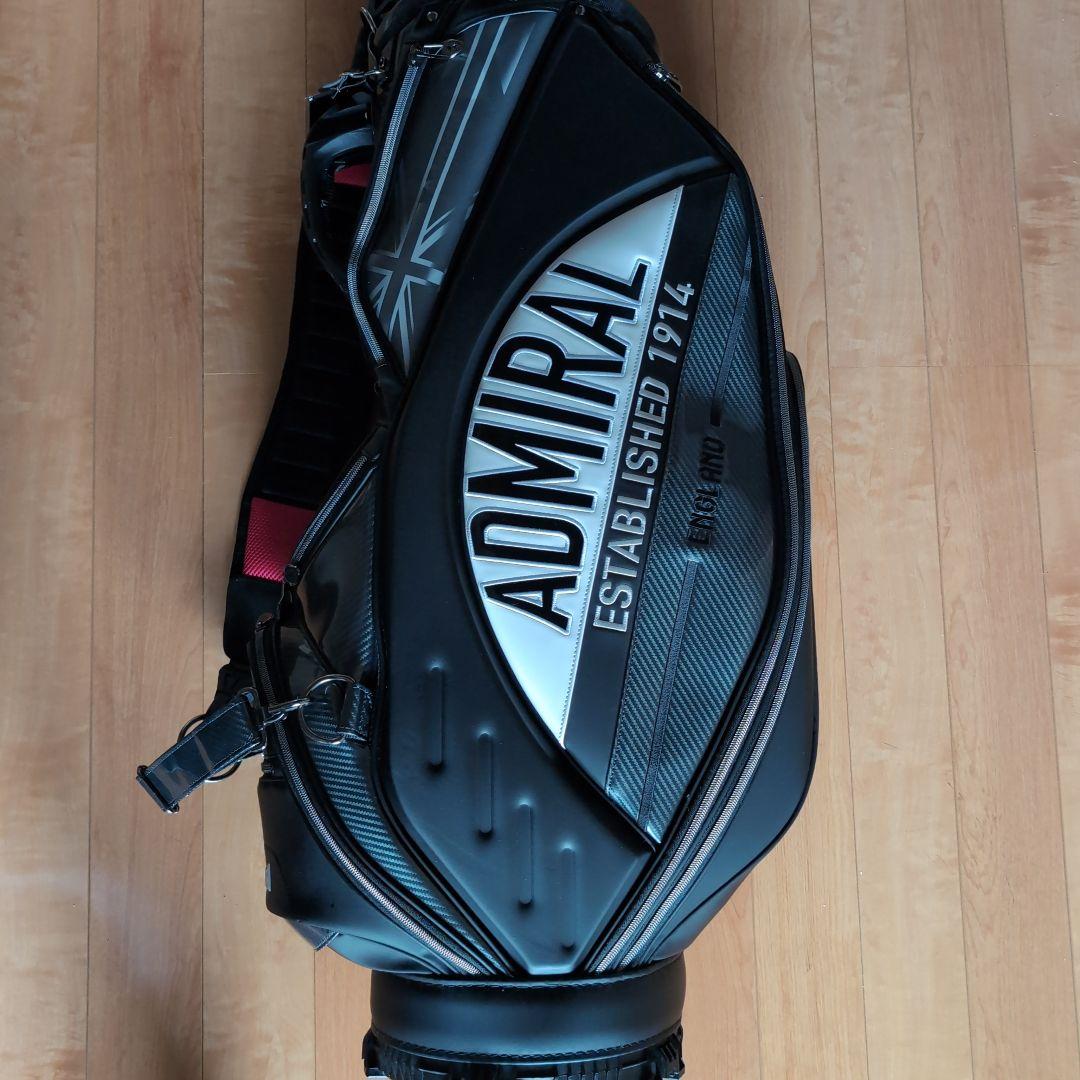 ADMRIAL ブラック ゴルフバッグ