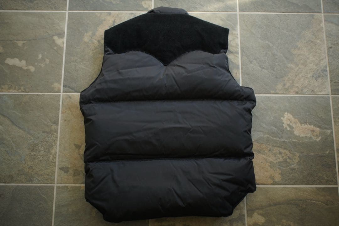 Rocky Mountain Featherbed ダウン ベスト 黒 42