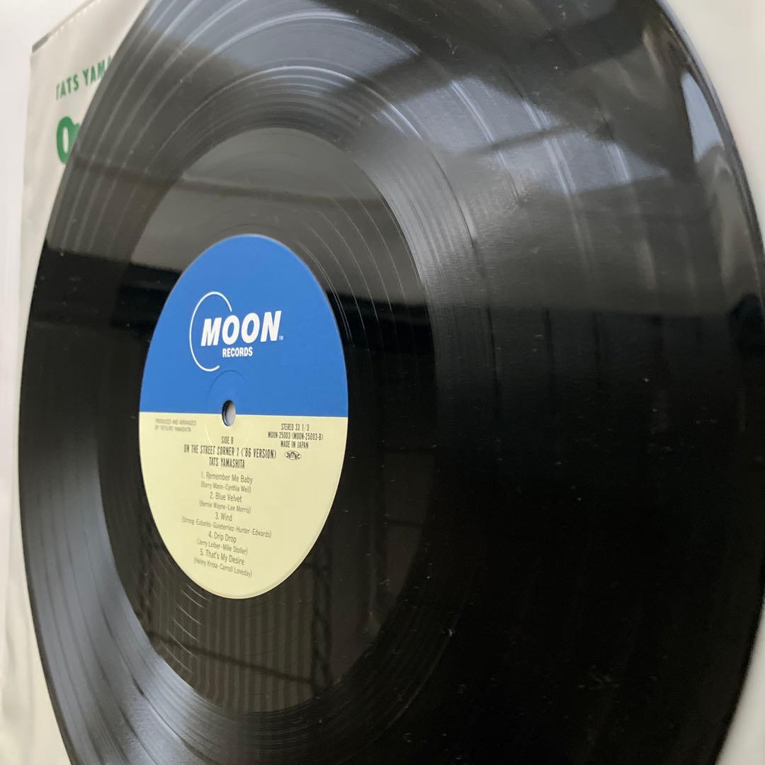 LPレコード山下達郎 ON THE STREET CORNER 1 •2 セット