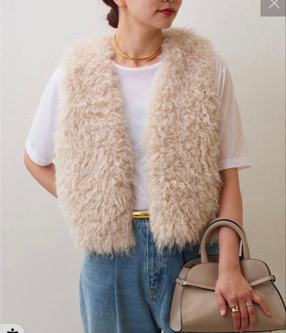 ▪️専用▪️GALLARDAGALANTE フェイクファーベスト