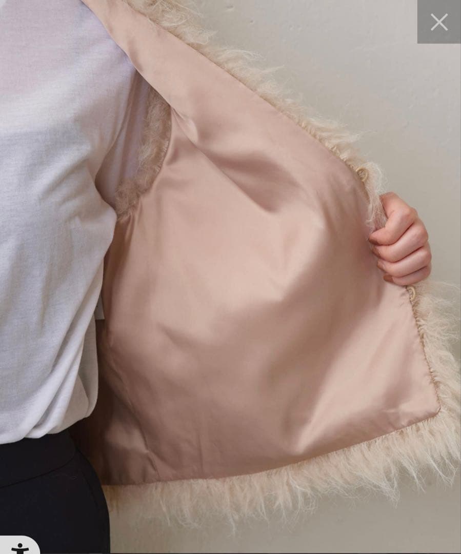 ▪️専用▪️GALLARDAGALANTE フェイクファーベスト