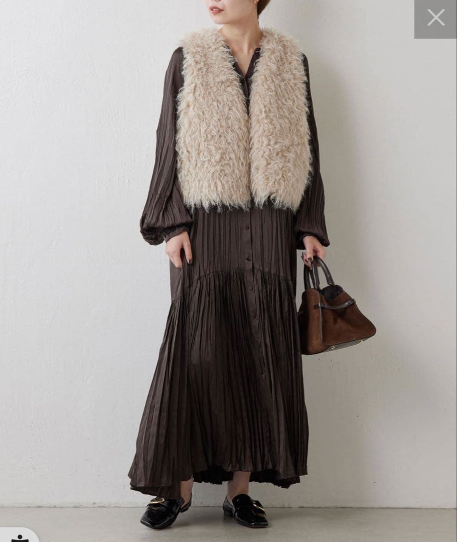 ▪️専用▪️GALLARDAGALANTE フェイクファーベスト