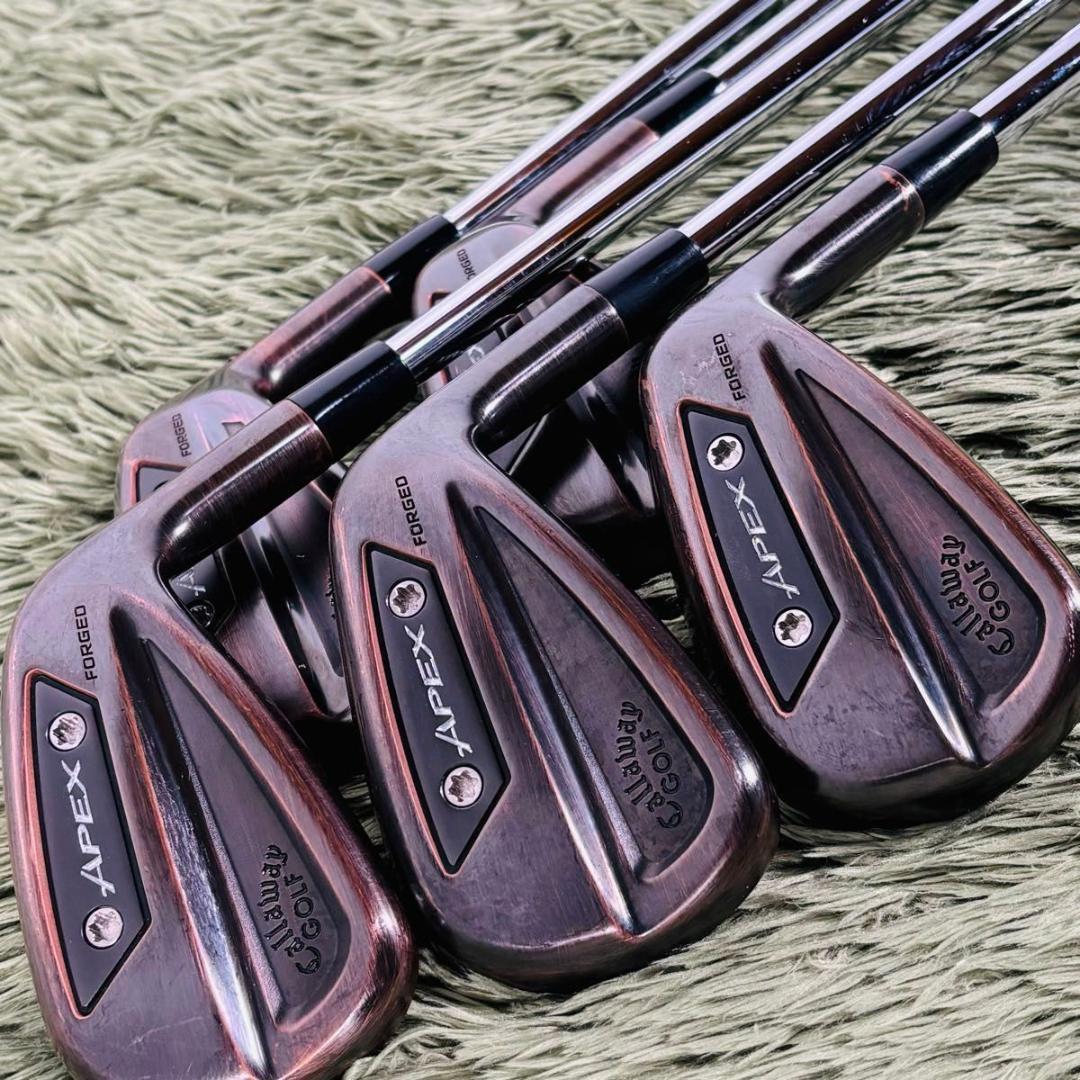 キャロウェイ エイペックス Ai300カッパー アイアン5本セット メンズゴルフ