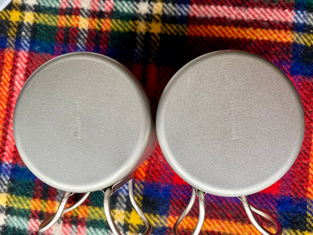  peak チタンダブルマグカップ 300ml 2個セット