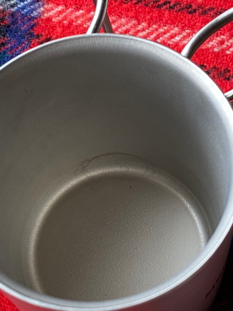  peak チタンダブルマグカップ 300ml 2個セット