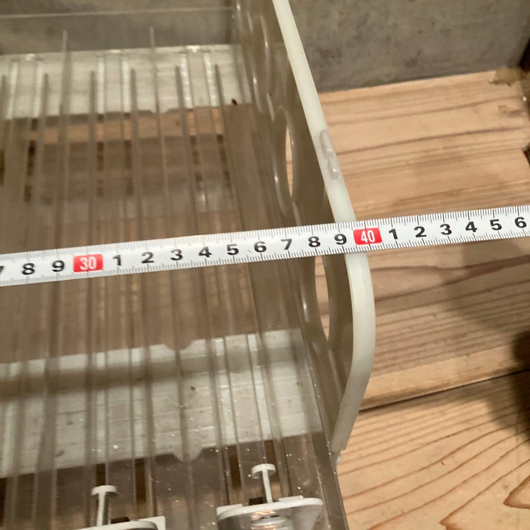 たばこディスプレイケース 2段分 各列15個収納　店舗什器 陳列棚 たばこ屋