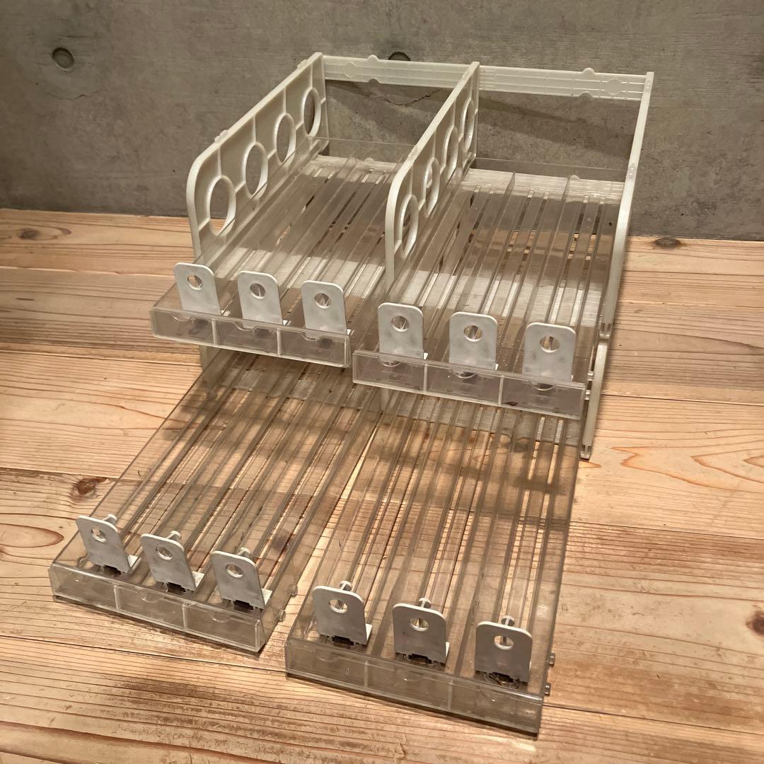 たばこディスプレイケース 2段分 各列15個収納　店舗什器 陳列棚 たばこ屋