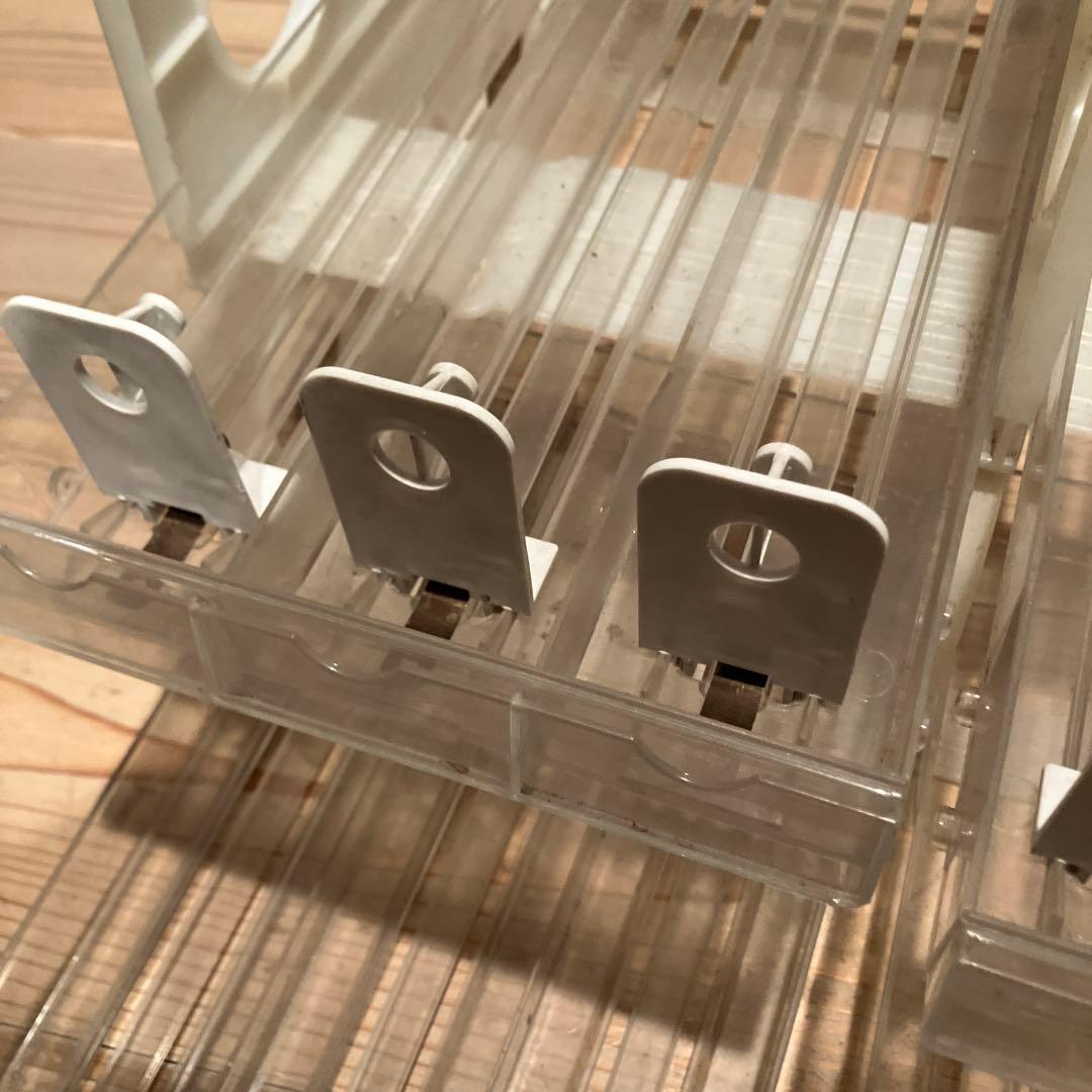 たばこディスプレイケース 2段分 各列15個収納　店舗什器 陳列棚 たばこ屋