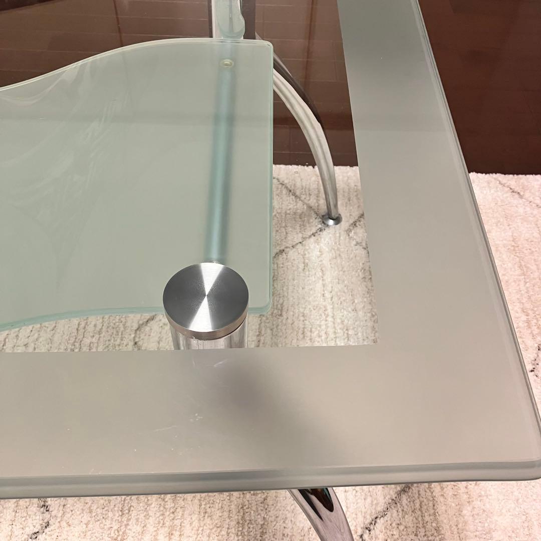 ガラス ローテーブル 120cm センターテーブル　ガラステーブル