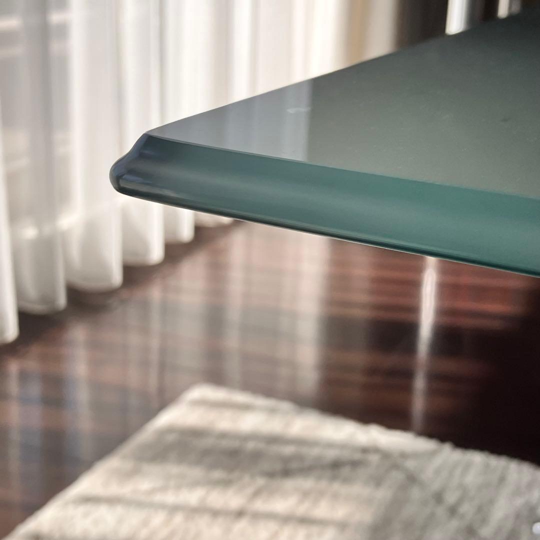 ガラス ローテーブル 120cm センターテーブル　ガラステーブル