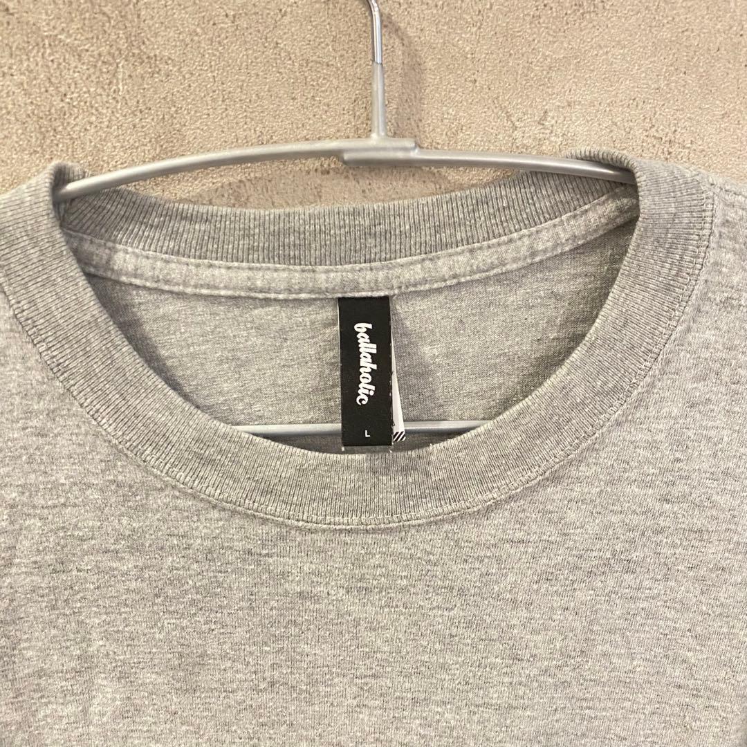 【希少品】ballaholic cotton tee スラムダンク桜木 灰　 L