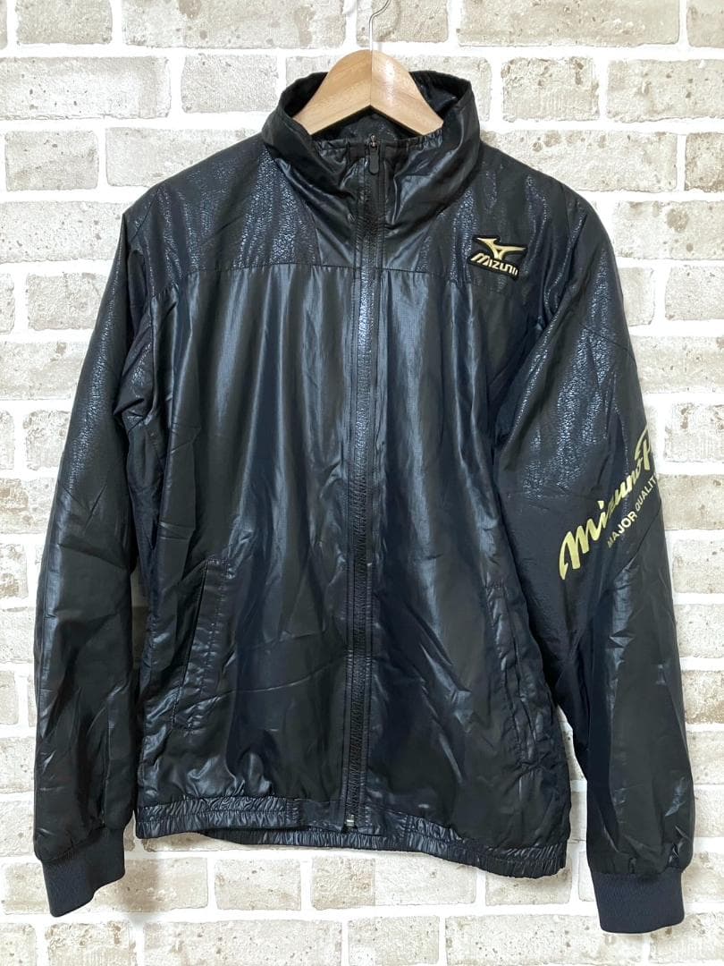 【早い者勝ち✨】ミズノプロ メンズ ジャケット ブレスサーモ M ブラック系 黒
