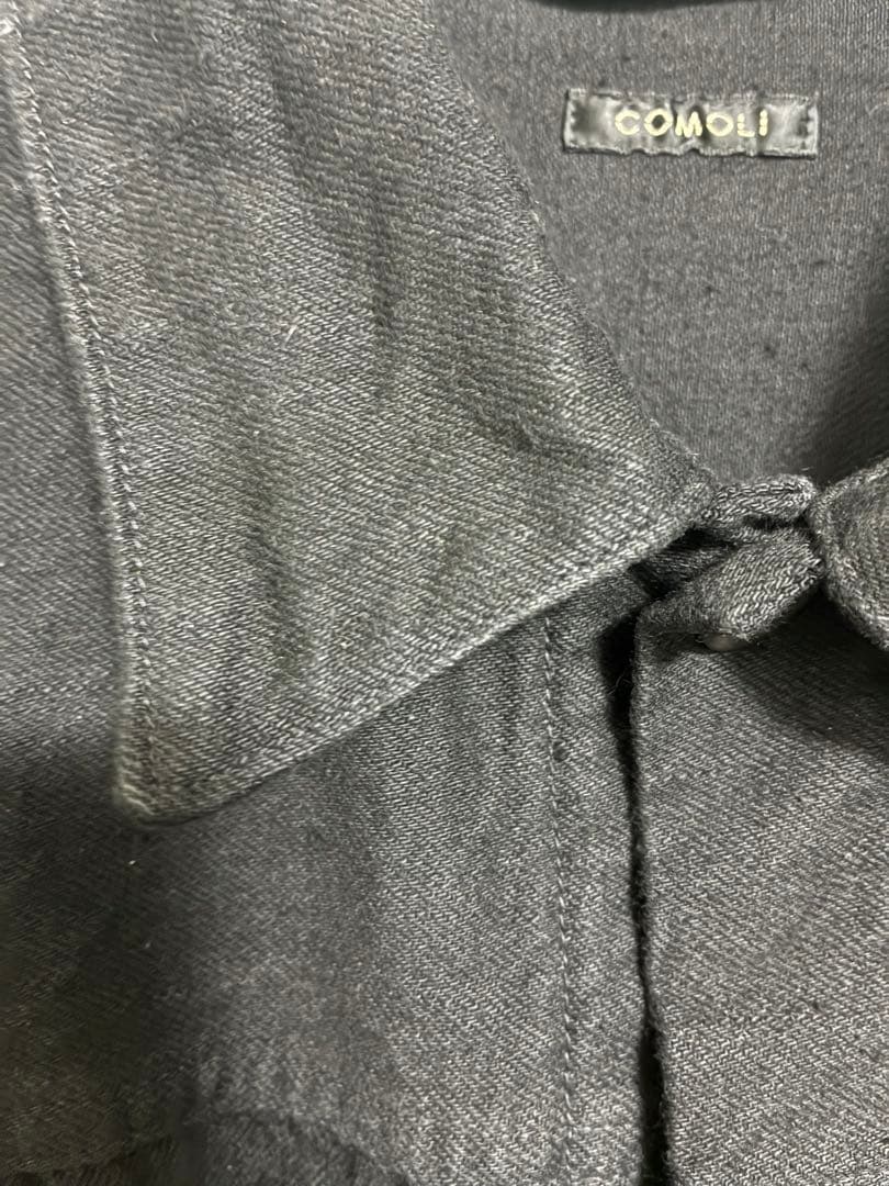 COMOLI デニムジャケット ブラック サイズ1