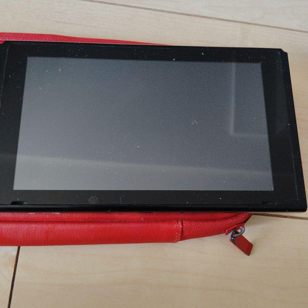 ジャンク品　Nintendo Switch レッド 本体 充電器付き