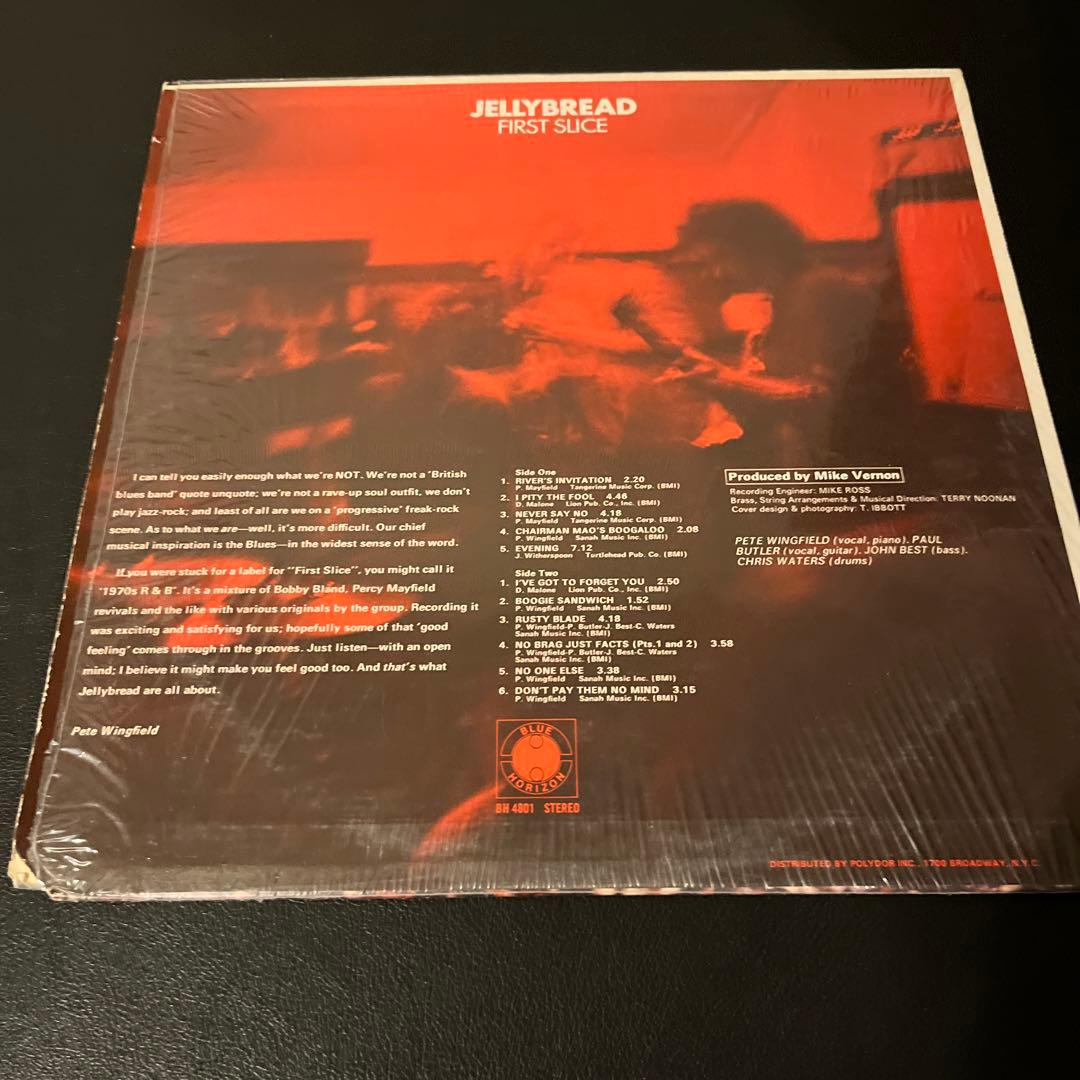 Jellybread First Slice LP レコード　シュリンク付　美品