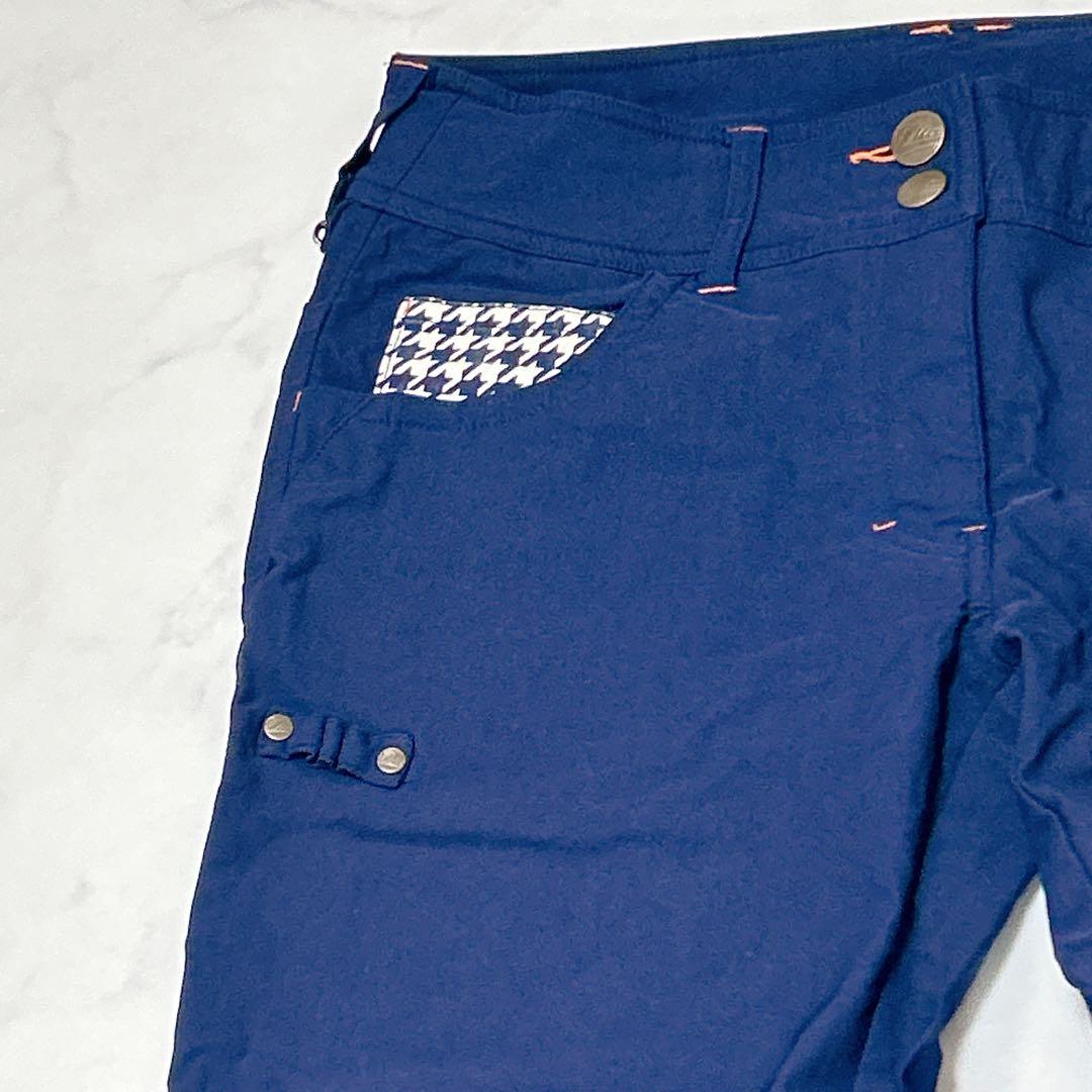 FILA ゴルフパンツ 紺 L /ジャックバニー 綿セーター 赤 L 2点セット