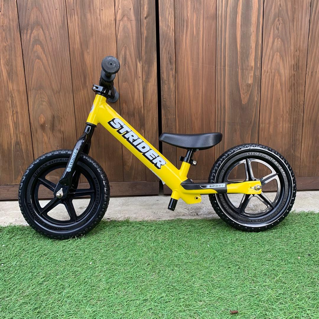 【美品】 STRIDER スポーツモデル　イエロー 12インチ