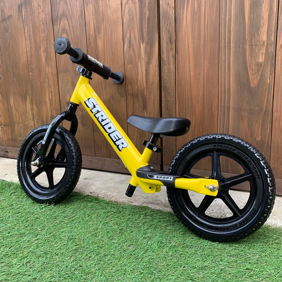 【美品】 STRIDER スポーツモデル　イエロー 12インチ