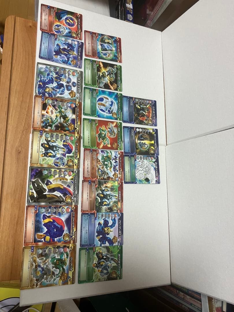 爆丸ケース・爆丸7体・カード・説明書等セット