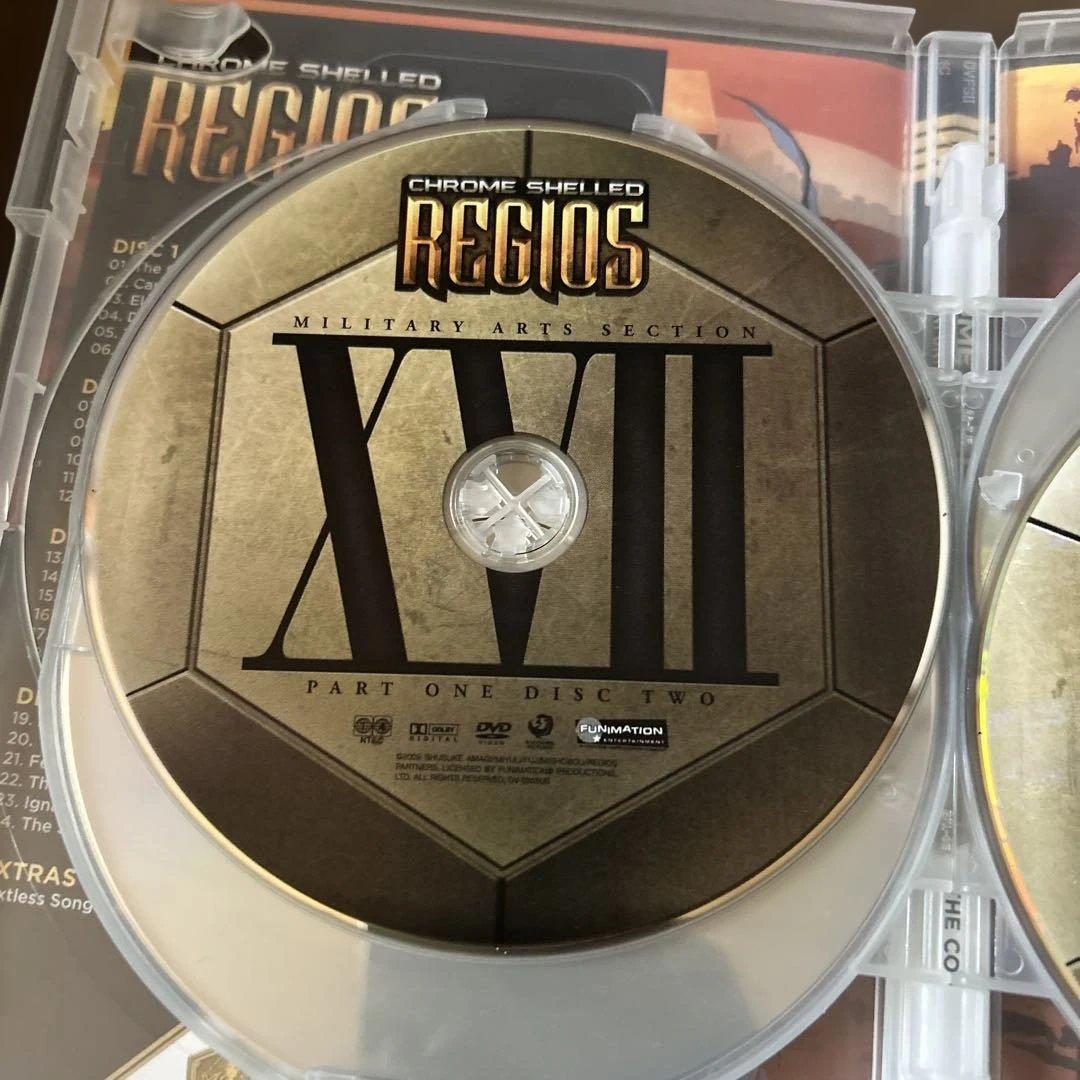 鋼殻のレギオス』の北米版DVD