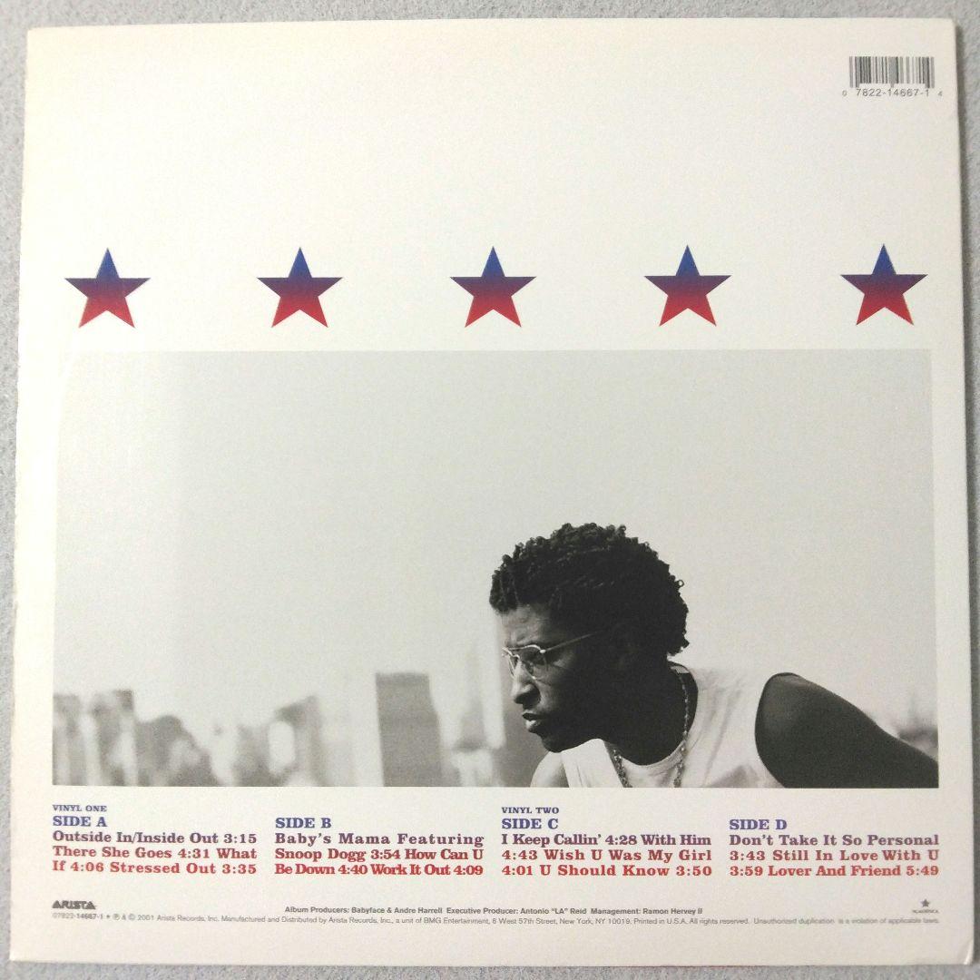 美品 babyface face2face 2LP レコード R&B　vinyl