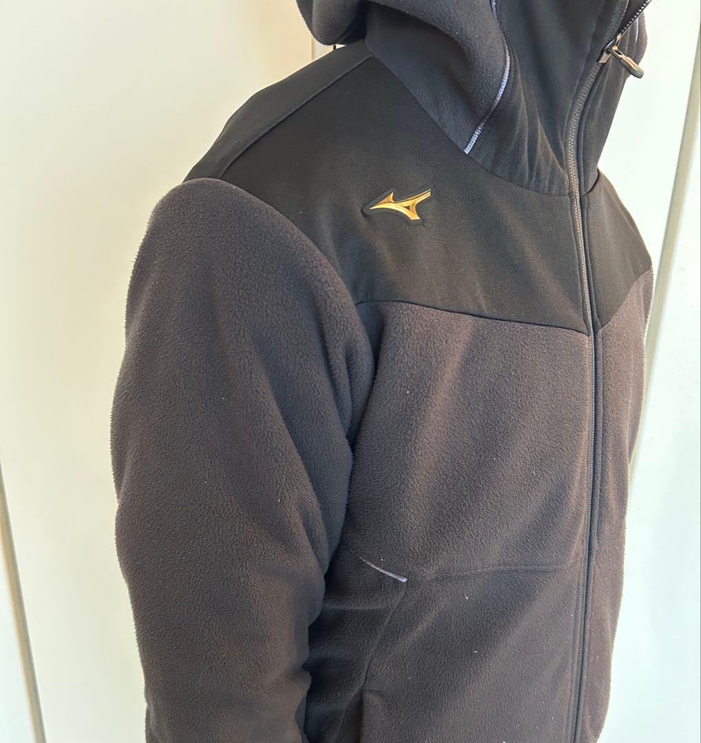 Mizuno Pro ミズノプロ　フリースジャケット ブラック　パーカー