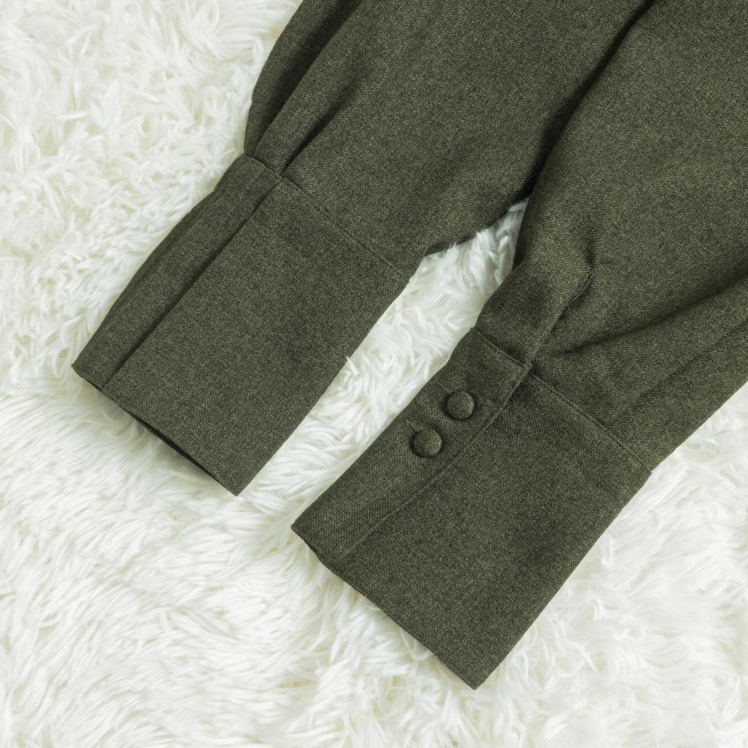 foufou プリミティブ オープンカラー クラシック ワンピース 1