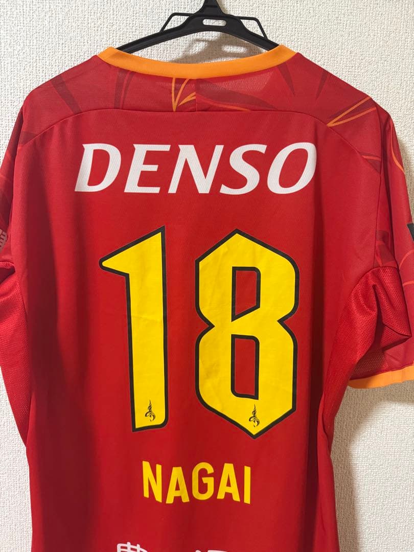 永井謙佑 2025 名古屋グランパス オーセンティックユニフォーム 3XL