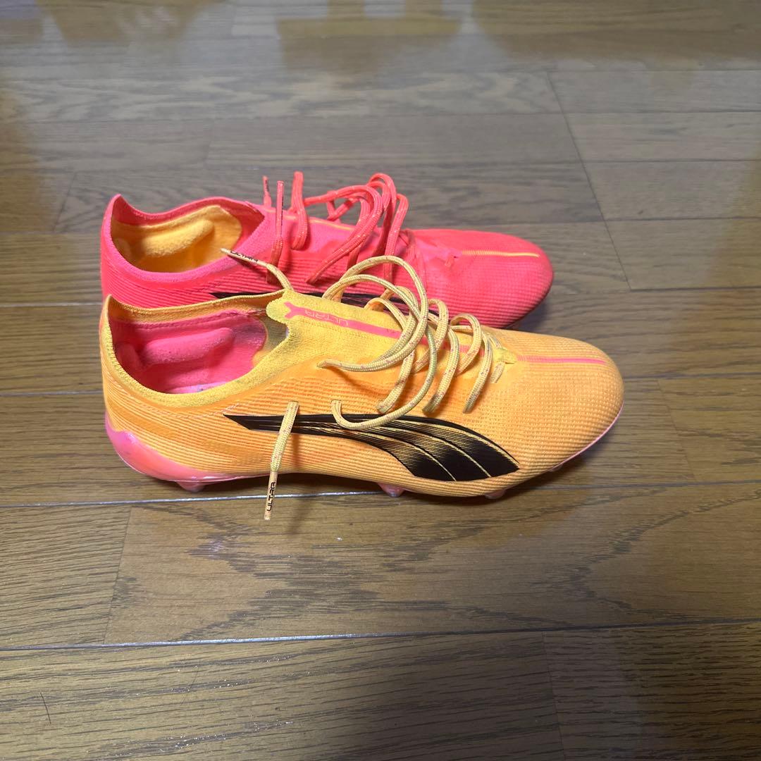 Puma サッカーシューズ・スパイク オレンジ/ピンク