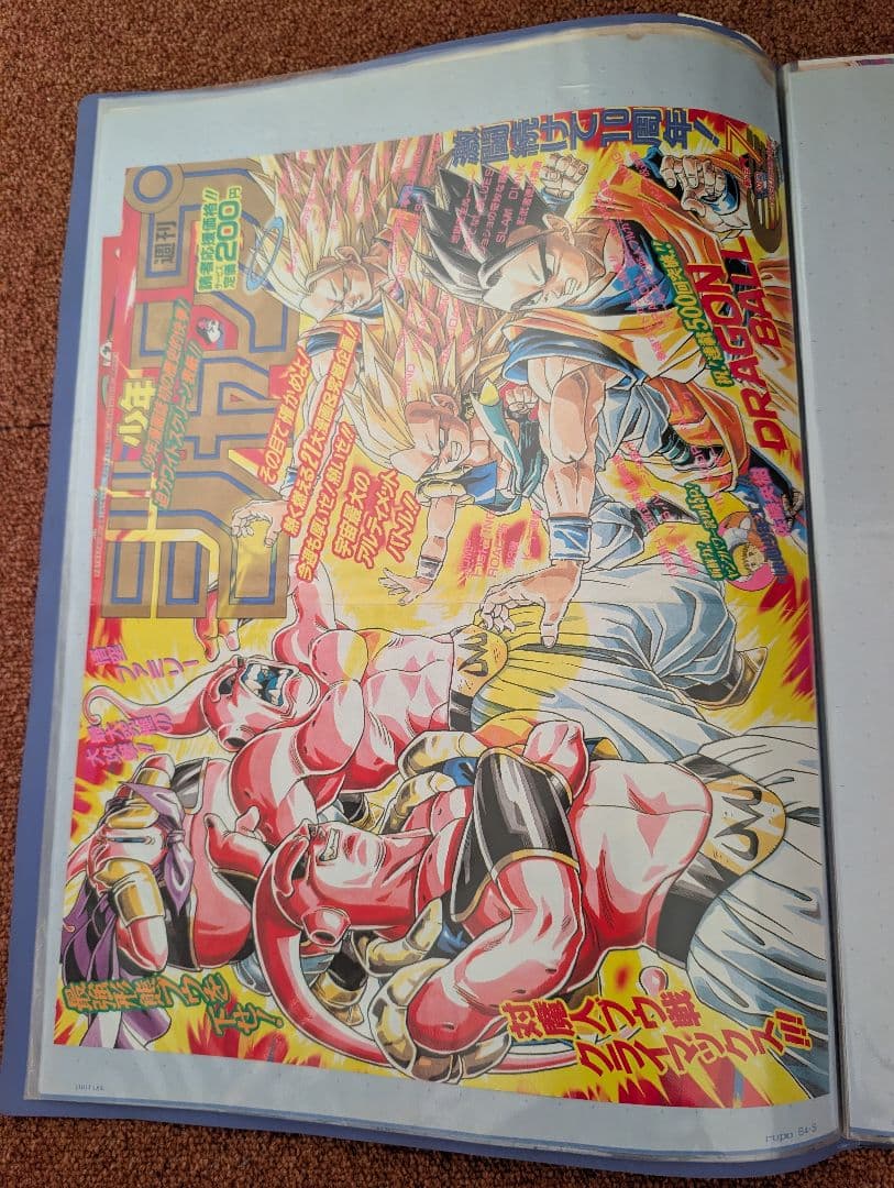 少年ジャンプ　 ドラゴンボール 当時物切り抜きファイリングコレクション整理