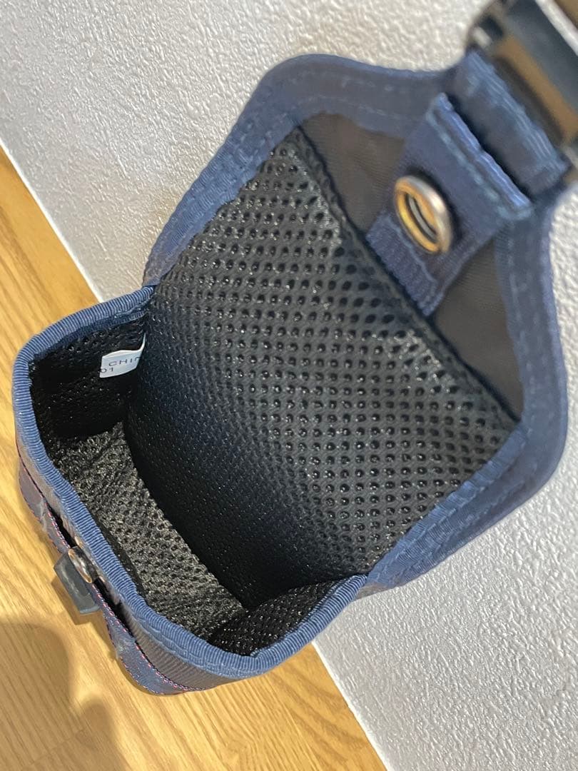 【美品】BRIEFING GOLF スコープボックスポーチ ネイビー