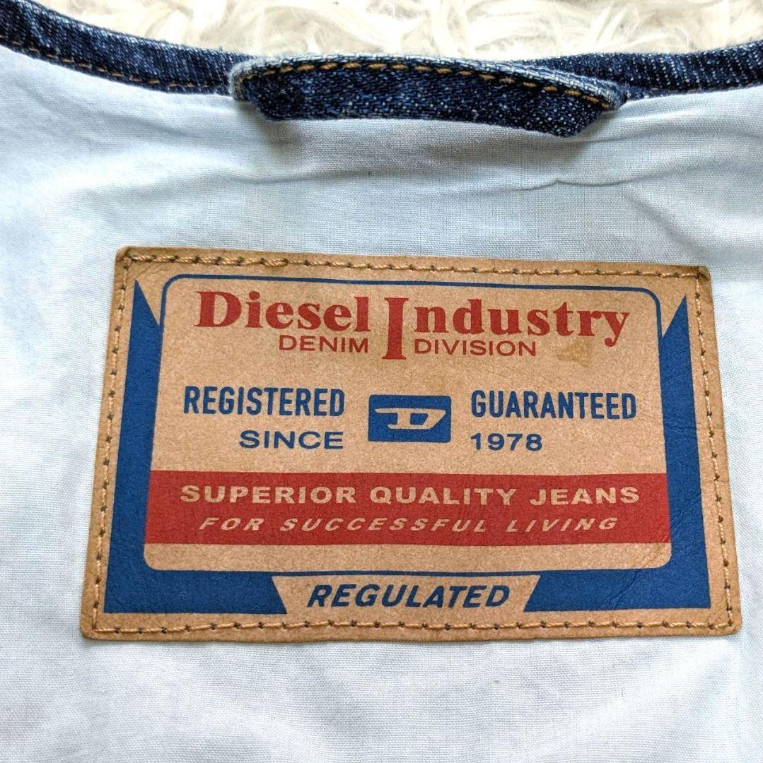 ✨現行モデル✨ 24AW DIESEL D-Calur デニムジャケット Dロゴ
