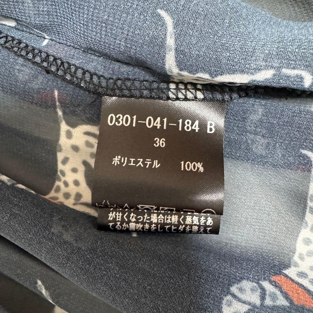 美品✨希少　ソブ ダブスタ プリーツワンピース ワンピース ダルメシアン ドレス