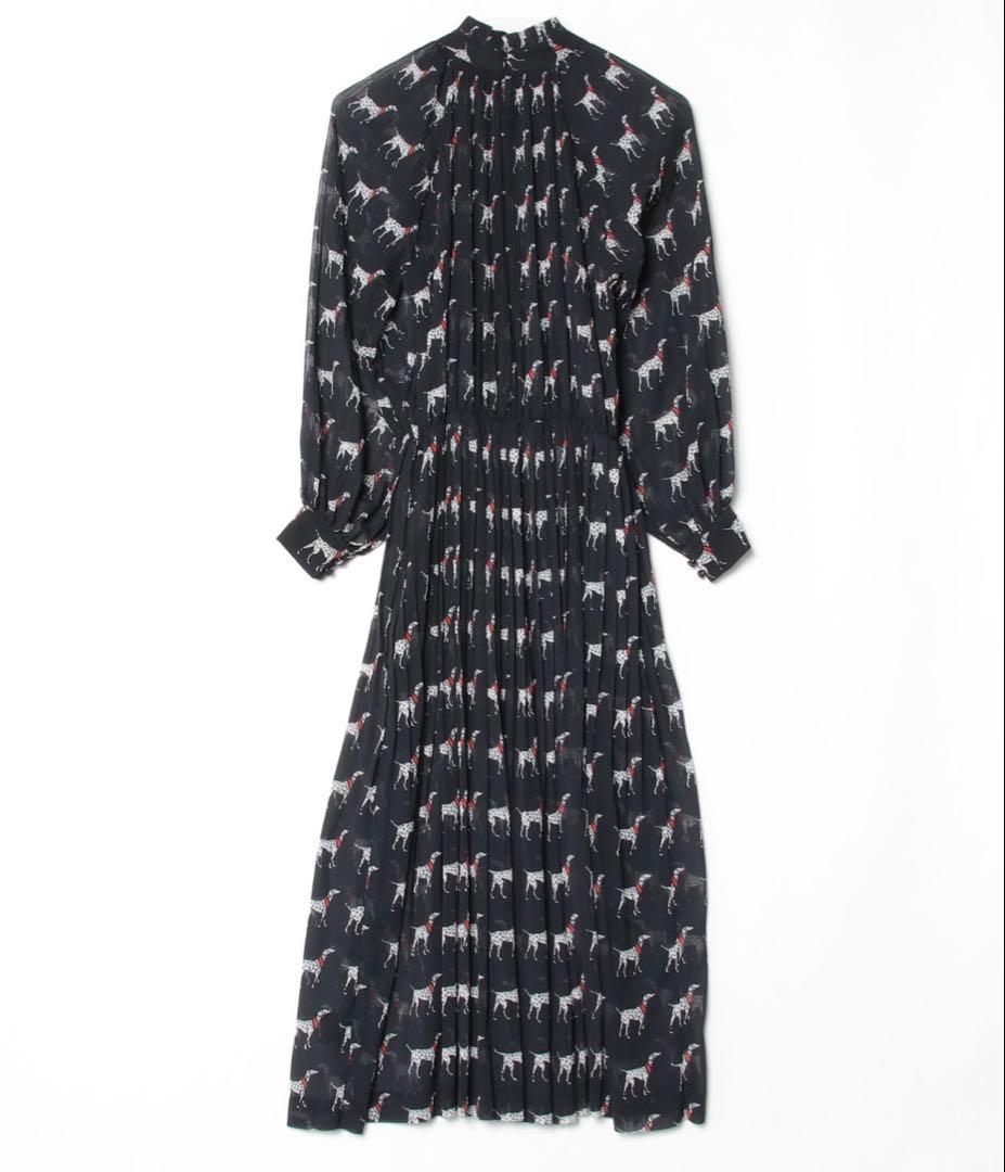 美品✨希少　ソブ ダブスタ プリーツワンピース ワンピース ダルメシアン ドレス