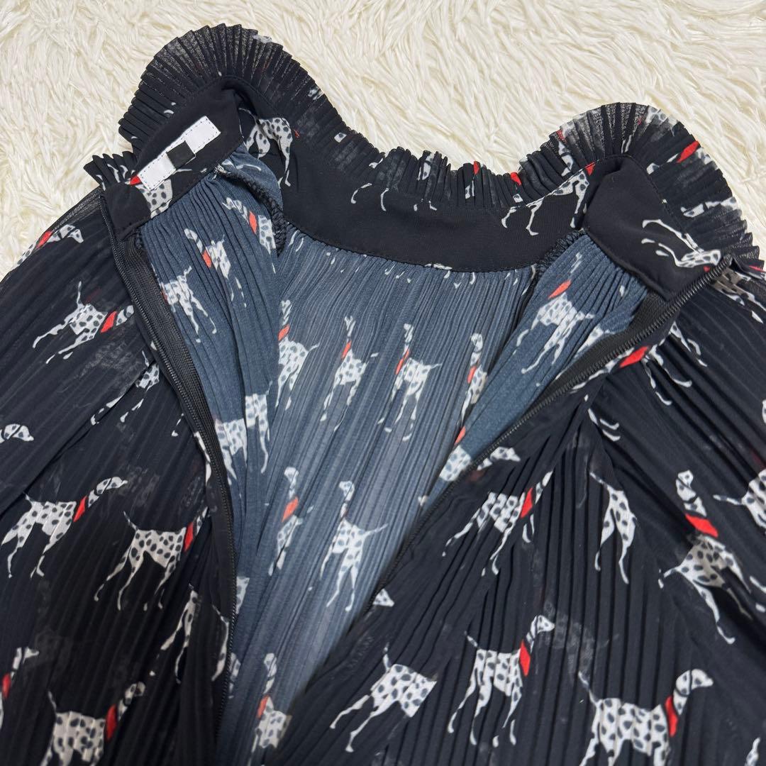 美品✨希少　ソブ ダブスタ プリーツワンピース ワンピース ダルメシアン ドレス