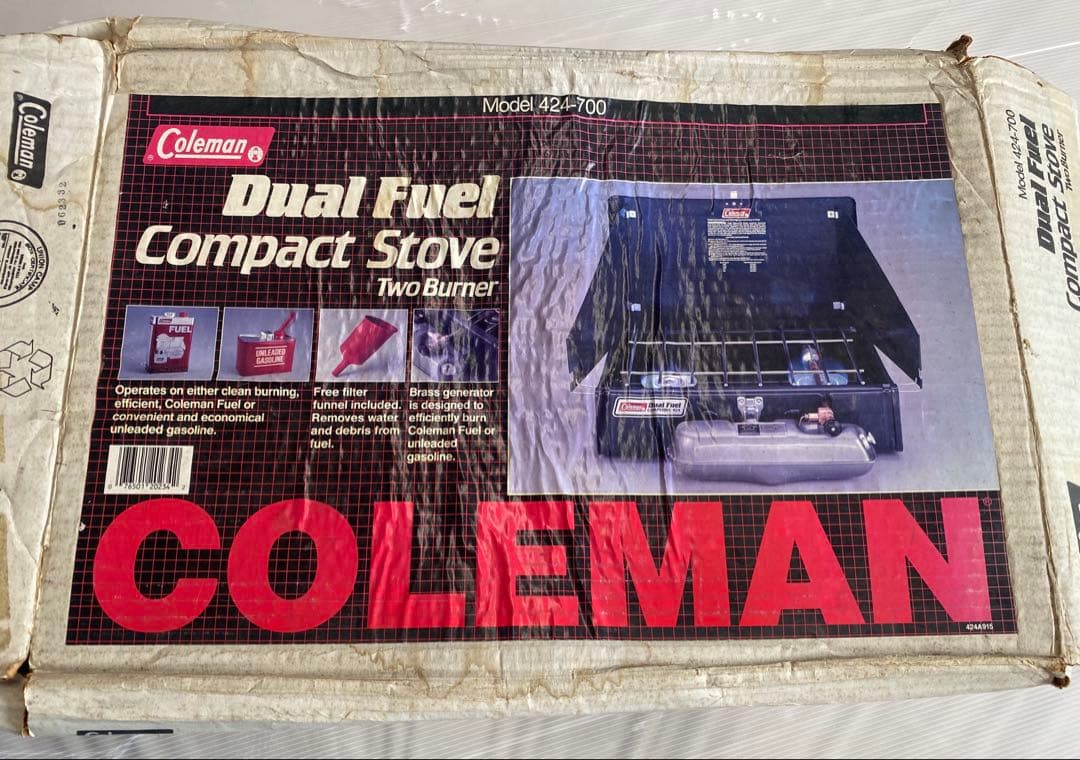 【新品未使用】コールマンDual Fuel Campstove 424
