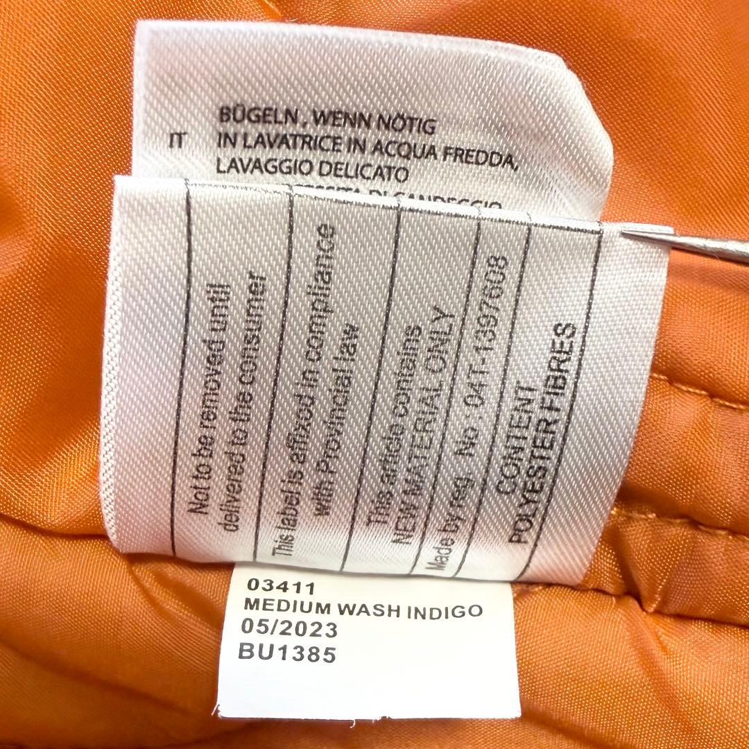 ブリクストン デニムジャケット パーカー ジージャン 中綿ジャケット S