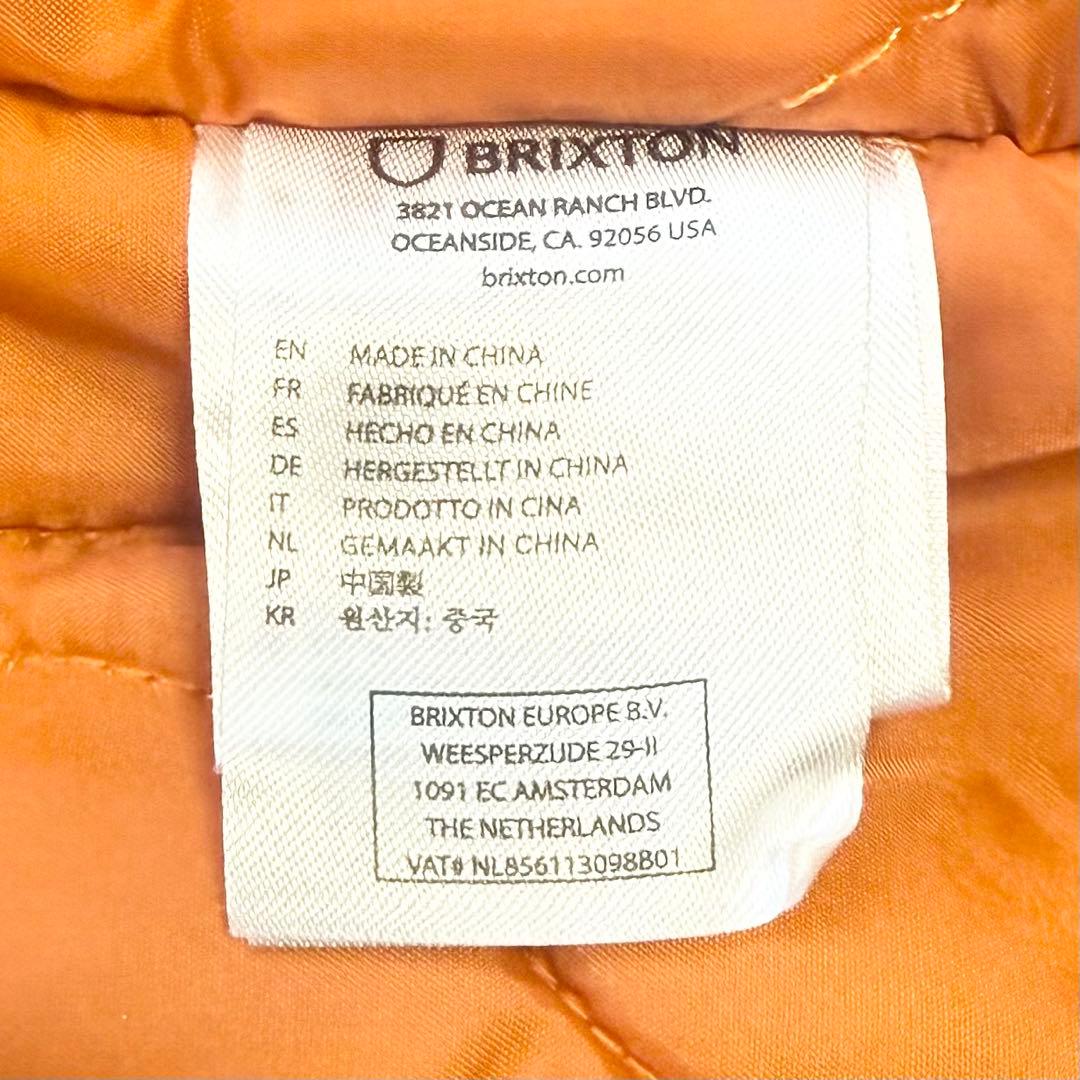 ブリクストン デニムジャケット パーカー ジージャン 中綿ジャケット S