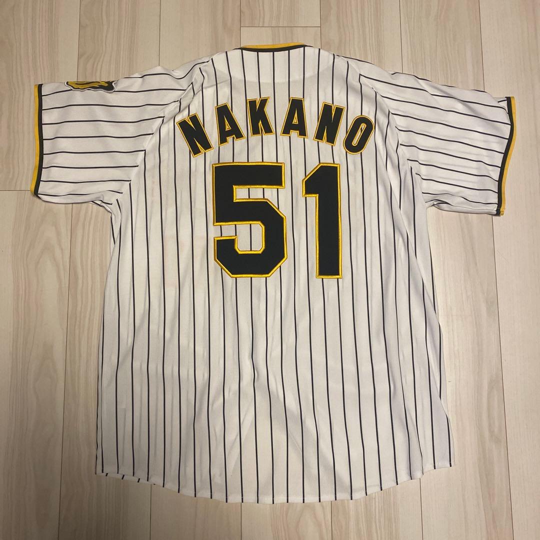 阪神タイガース Tigers ユニフォーム L 中野拓夢 NAKANO 51