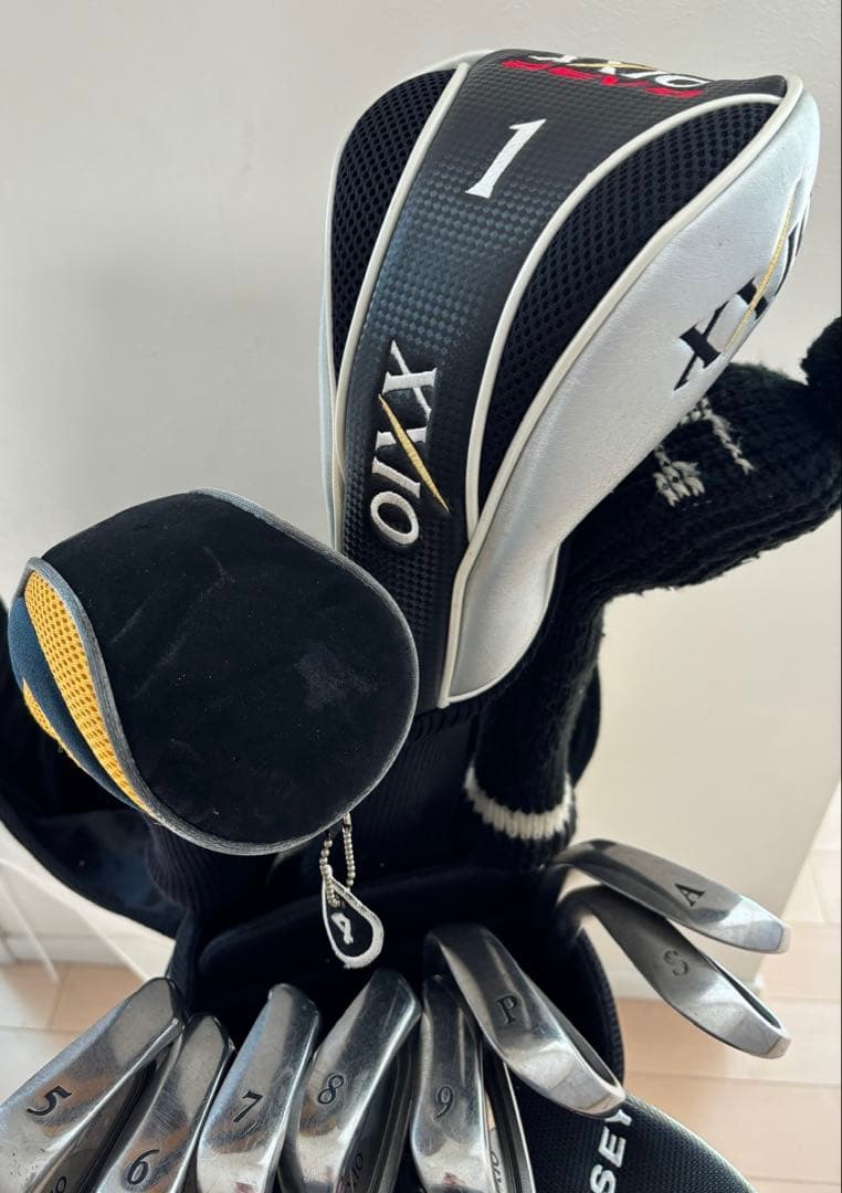 早い者勝ち XXIO キャディーバッグ&クラブセット&オデッセイパター おまけ付