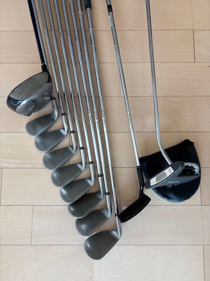 早い者勝ち XXIO キャディーバッグ&クラブセット&オデッセイパター おまけ付