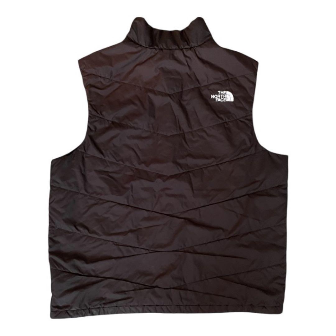 THE NORTH FACE中綿ベストブラックLメンズ 軽量 保温アウトドア古着
