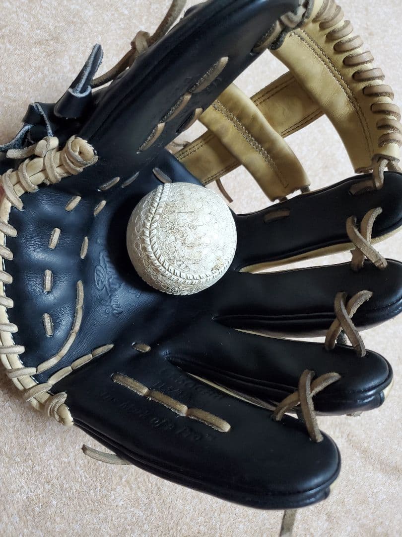 ローリングス 岡本和真選手 モデル　八咫烏　軟式グローブ　店舗別注オーダー品