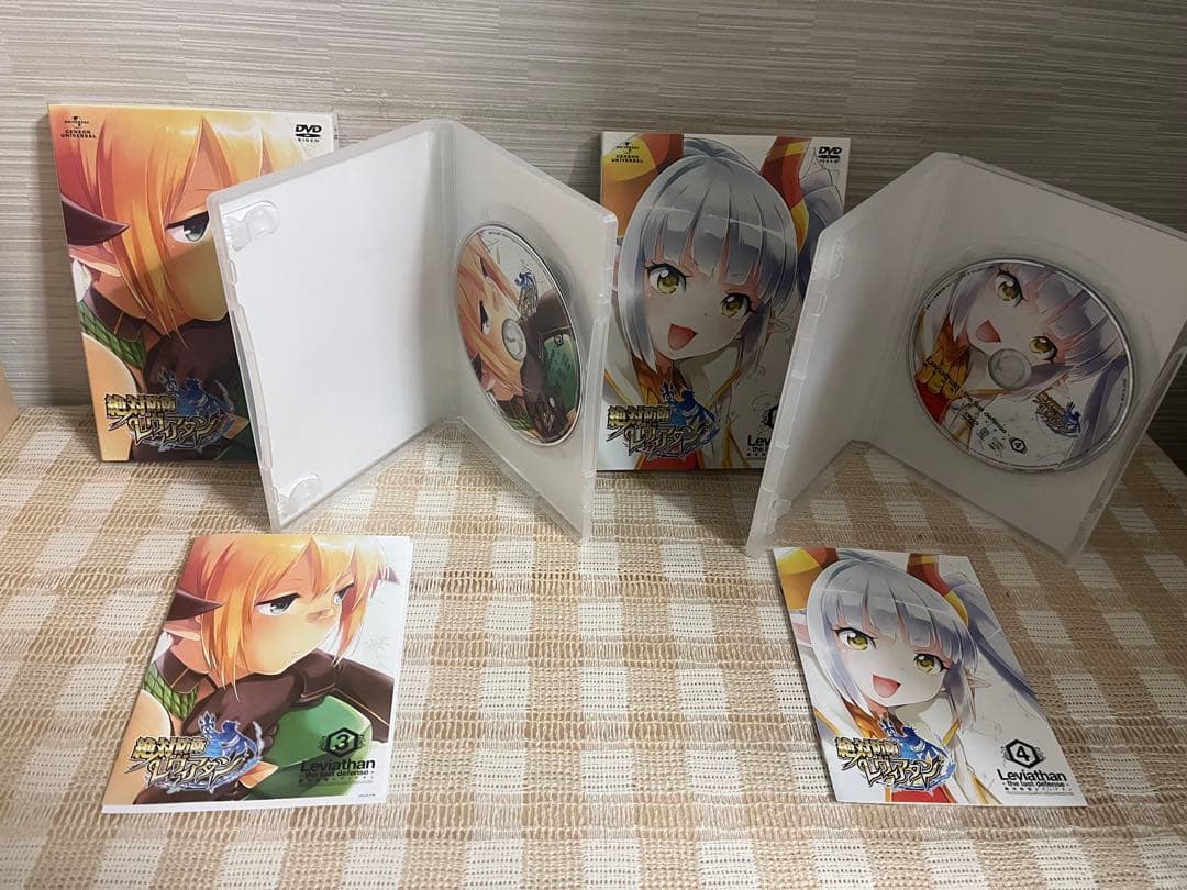 絶対防衛レヴィアタン 初回全7巻セット DVD セル版