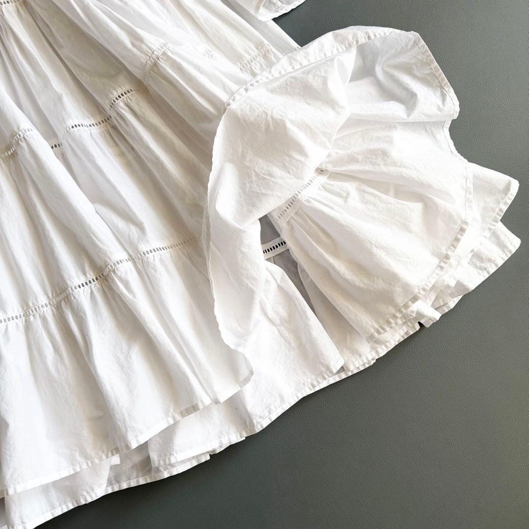 【マーレット】ESSAOUIRA ティアードロングワンピース インド製 XS