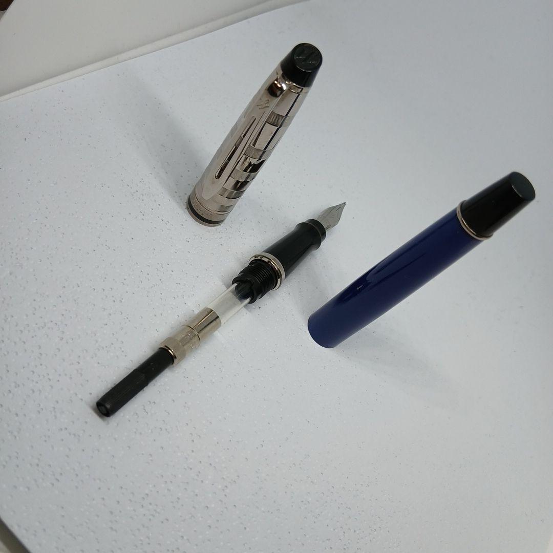 WATERMAN エキスパートDXブルーCT　万年筆 F細字